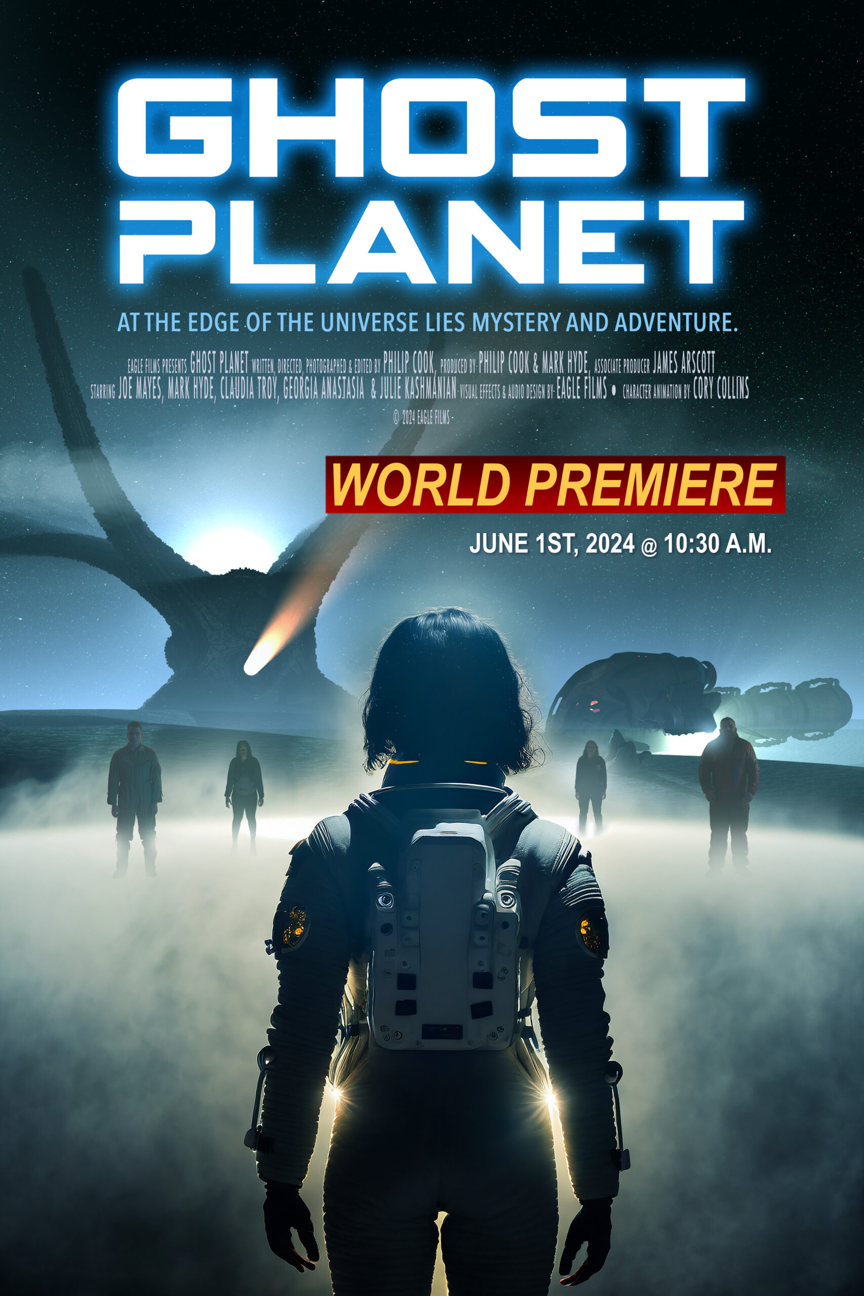 Ghost Planet World Premier - Movie Poster